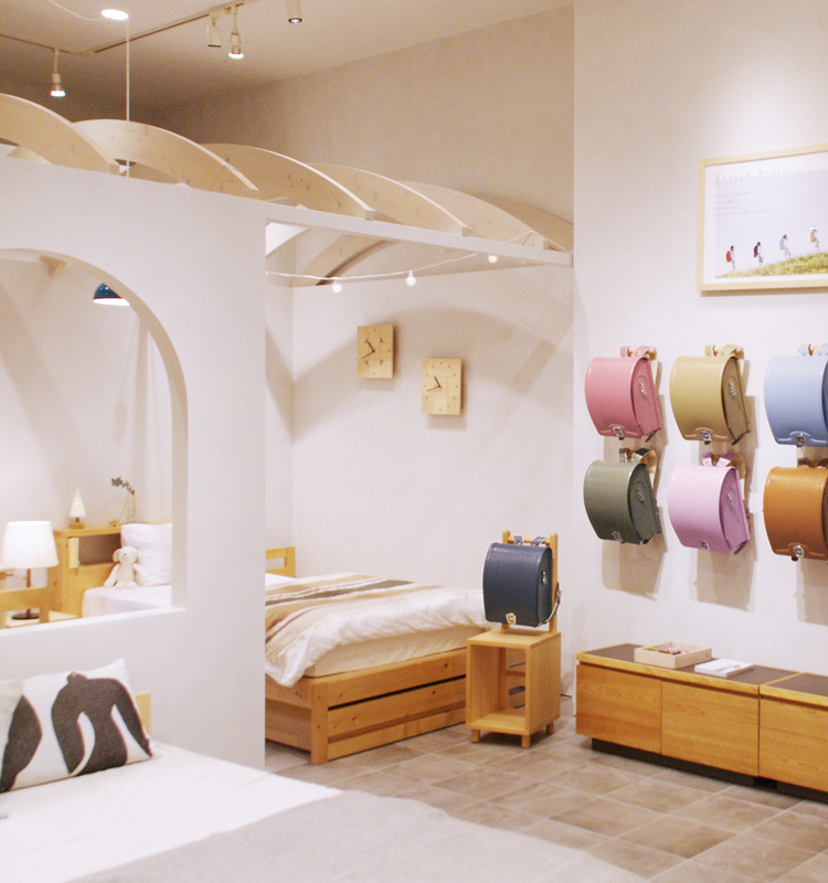 SHOWROOMS ランドセルをためす