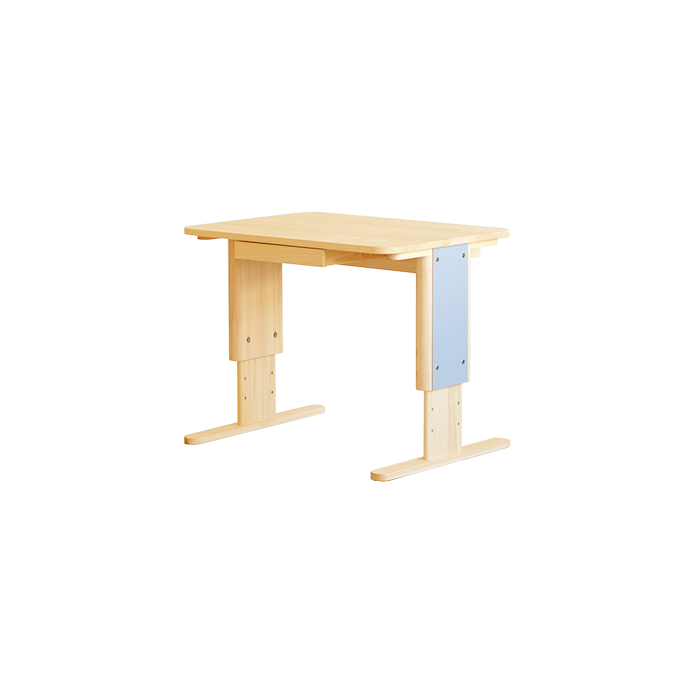 ataraデスク 学習机 高さ調節 オーガニック シンプル ひのき 木製 