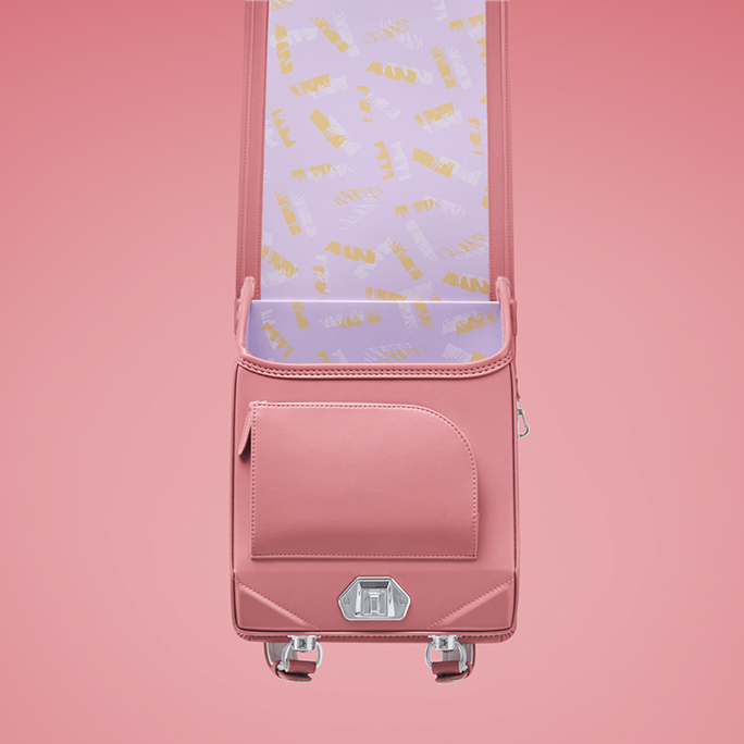 さくら｜ataraは、子どものきもちのリズムを色で表現したランドセルです。