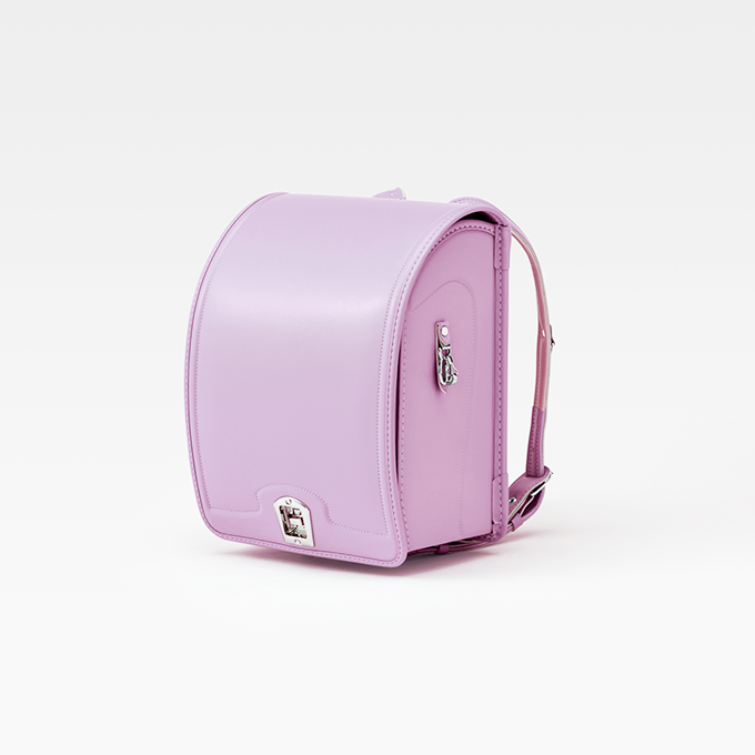 にこにこ　紫　パープル　ランドセルの画像